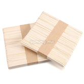 Bâtonnets à Glace en Bois 50Pcs